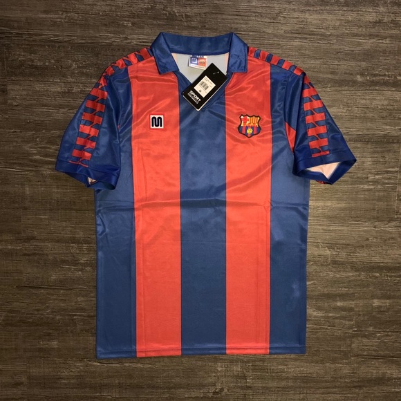 barcelona retro jersey